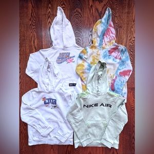Kid’s Nike Fleece Hoodie 4-piece Bundle Sz. YL